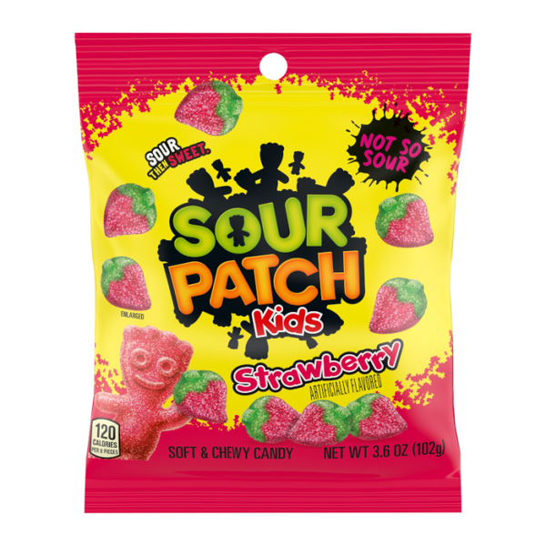 Sour Patch Kids Strawberry - 102g
