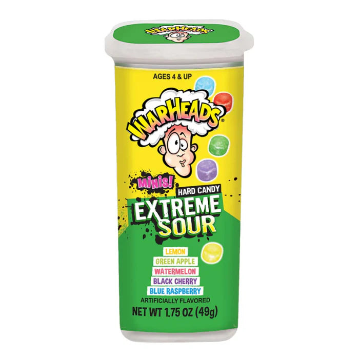 Warheads Extreme Sour Hard Candy Mini