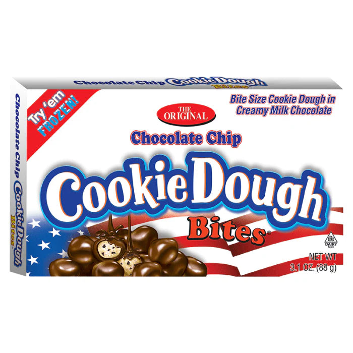 Cookie Dough Bites Red, White & Blue Chocolate Chip - 88g
