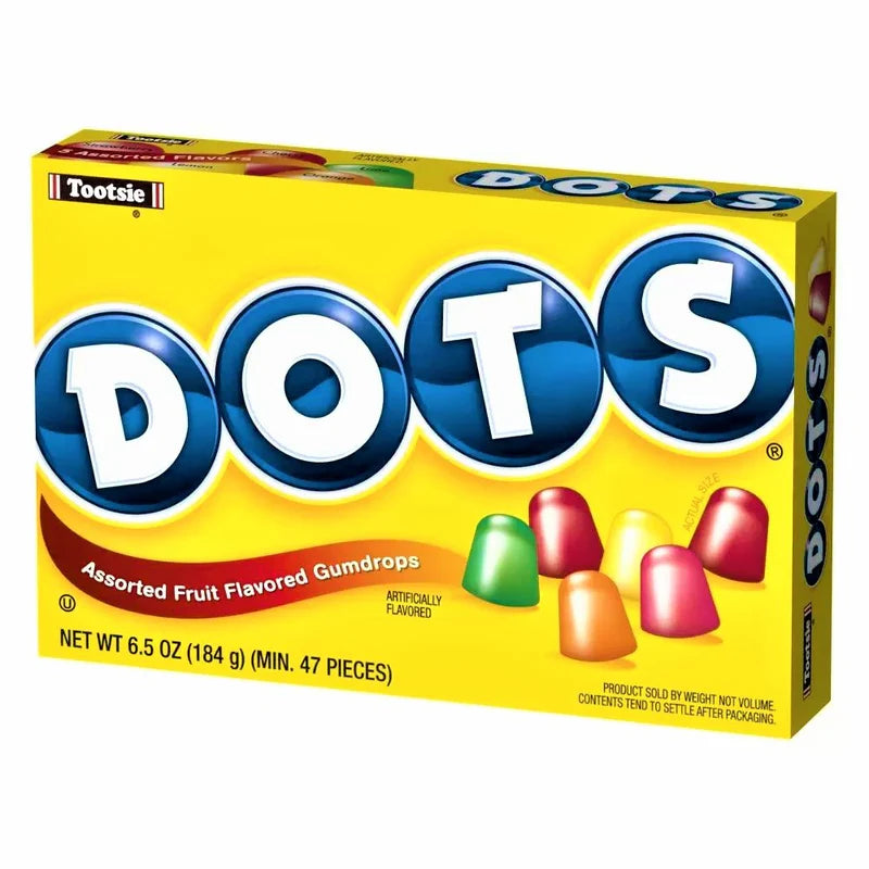 Dots Fruit Gum Drops Theatre Box - 184g