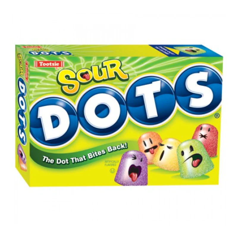 Dots Sour Gum Drops Theatre Box - 184g