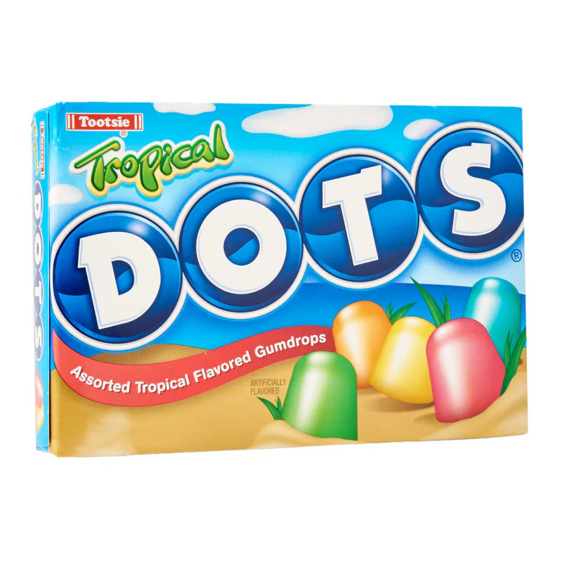 Dots Tropical Gum Drops Theatre Box - 184g