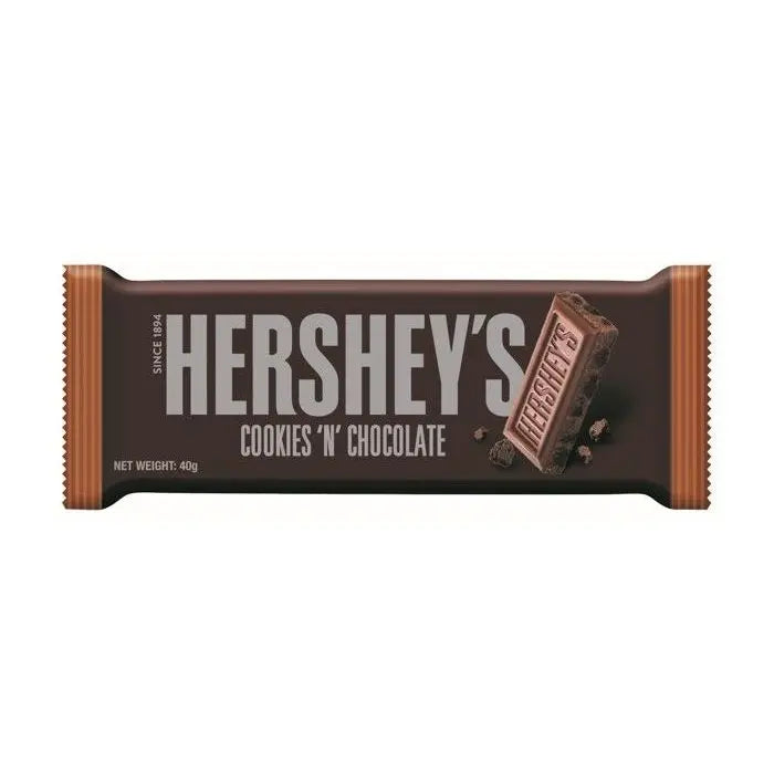 Hersheys Cookies 'n' Chocolate Bar - 40g