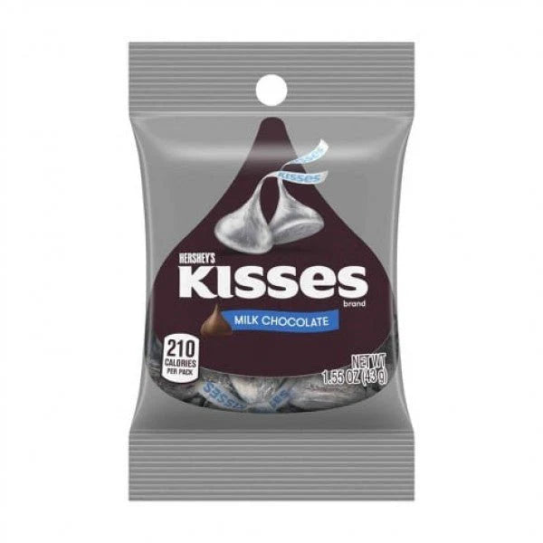 Hersheys Kisses Milk Choclate - Peg Bag 43g