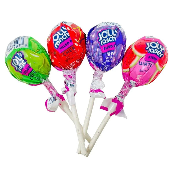 Jolly Rancher Filled Lollipops (Cherry, Watermelon, Grape, Green Apple)