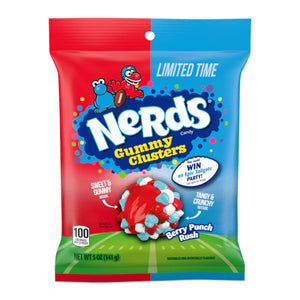 Nerds Gummy Clusters Berry Punch Rush - 141g