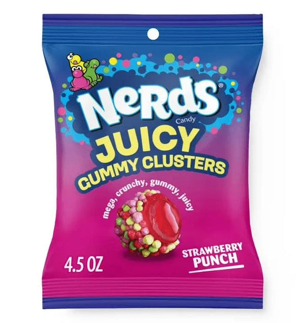 Nerds Juicy Gummy Clusters Strawberry Punch - 128g