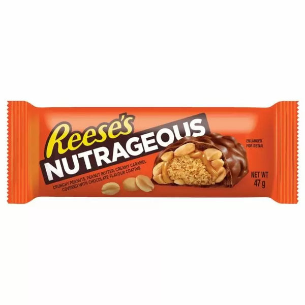 Reeses Nutrageous Peanut Chocolate Bar - 47g